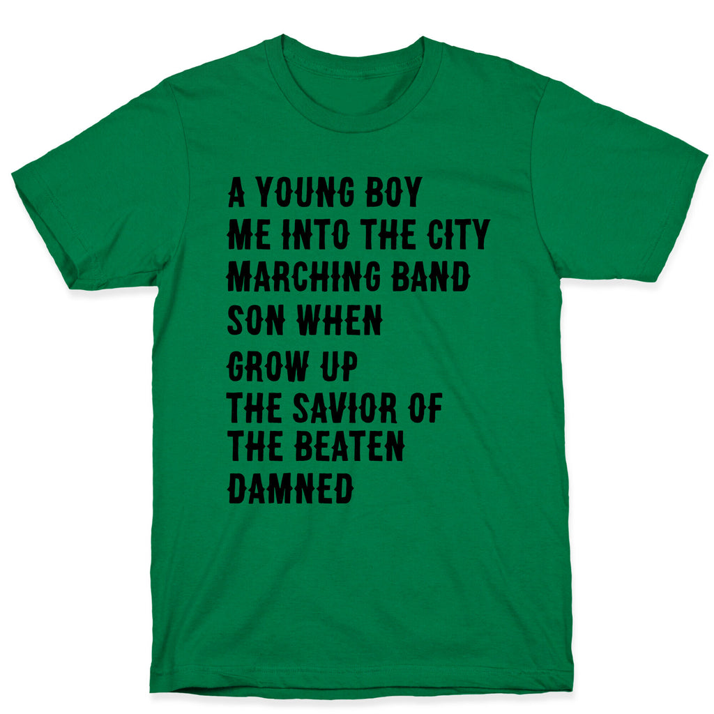 When I Was a Young Boy (2 of 2 pair) T-Shirt