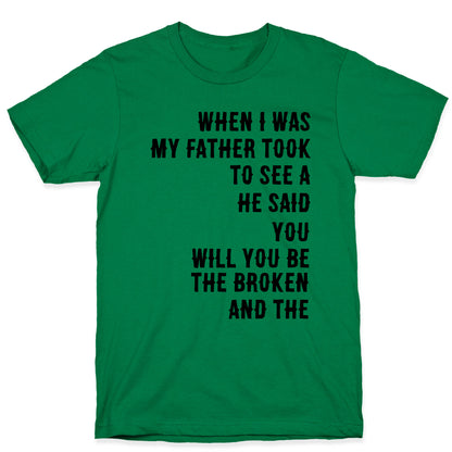 When I Was a Young Boy (1 of 2 pair) T-Shirt