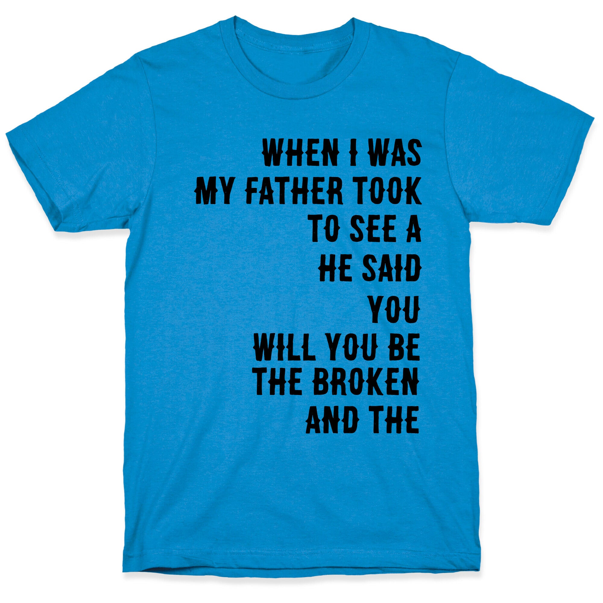 When I Was a Young Boy (1 of 2 pair) T-Shirt