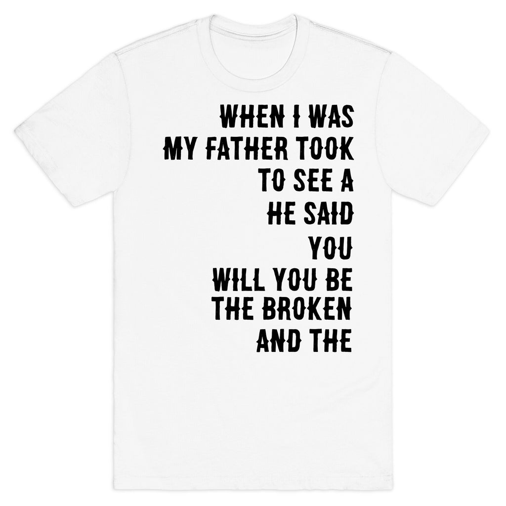 When I Was a Young Boy (1 of 2 pair) T-Shirt