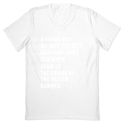 When I Was a Young Boy (1 of 2 pair) V-Neck