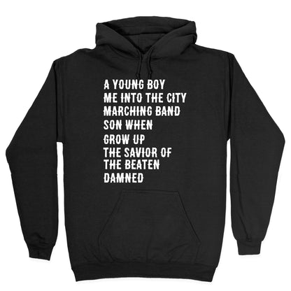 When I Was a Young Boy (1 of 2 pair) Hoodie