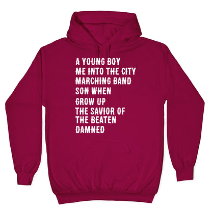 When I Was a Young Boy (1 of 2 pair) Hoodie