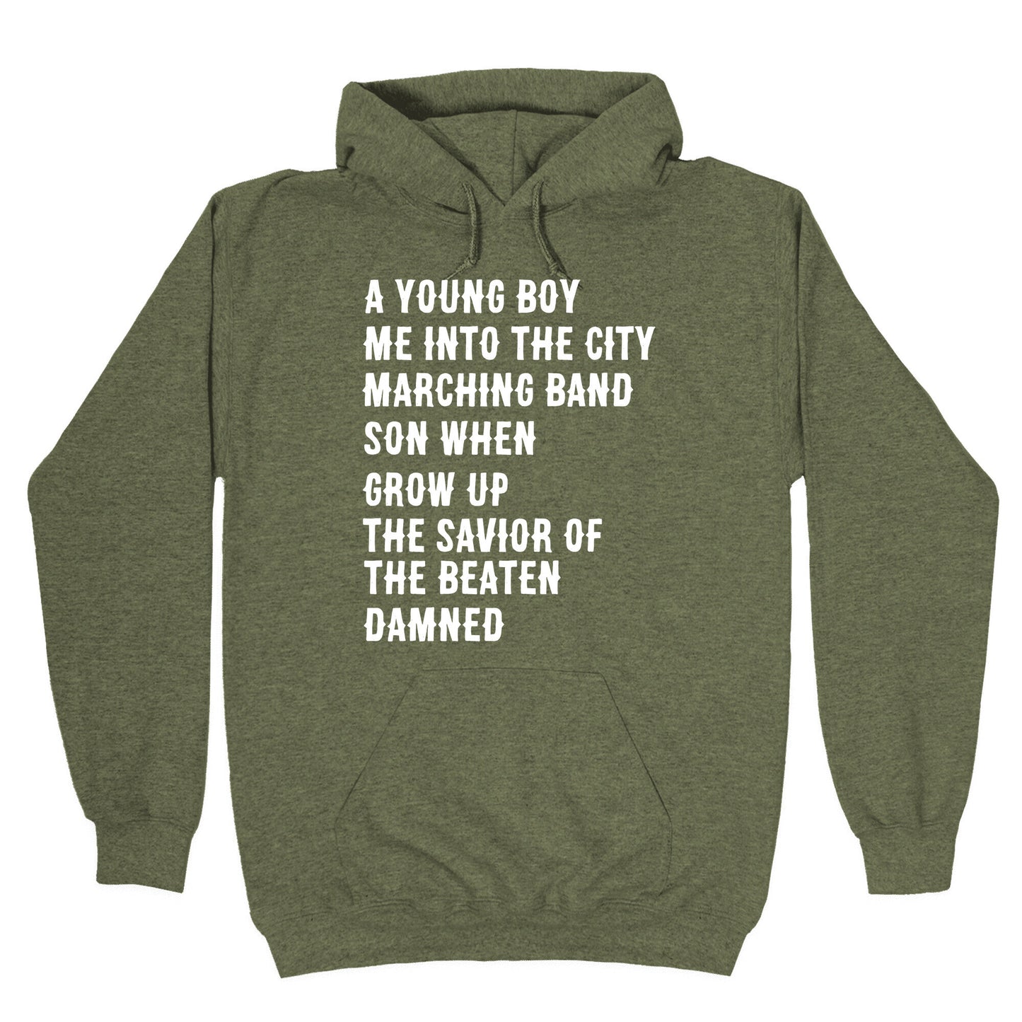 When I Was a Young Boy (1 of 2 pair) Hoodie