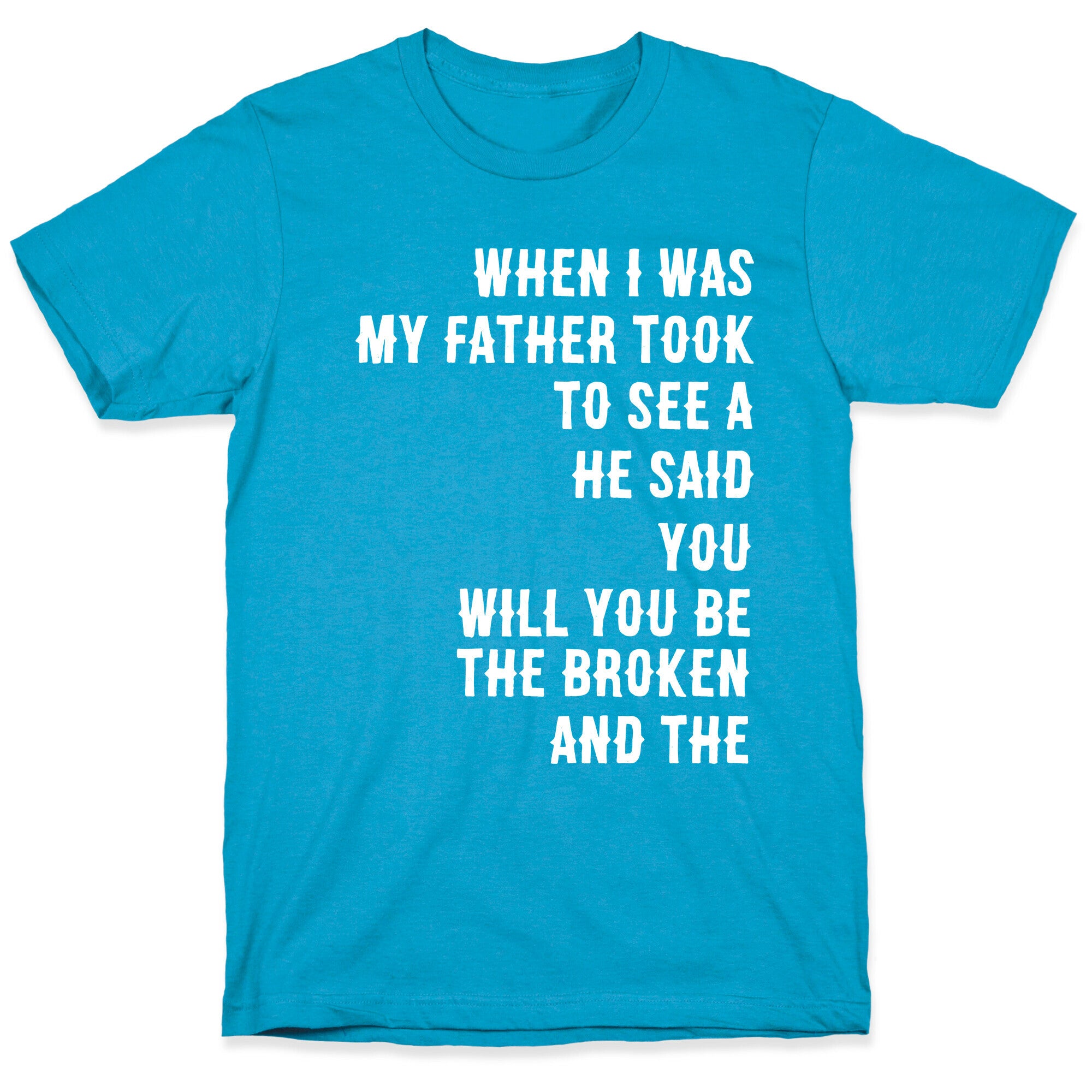 When I Was a Young Boy (1 of 2 pair) Unisex Triblend Tee