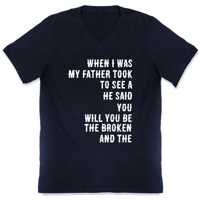 When I Was a Young Boy (1 of 2 pair) V-Neck