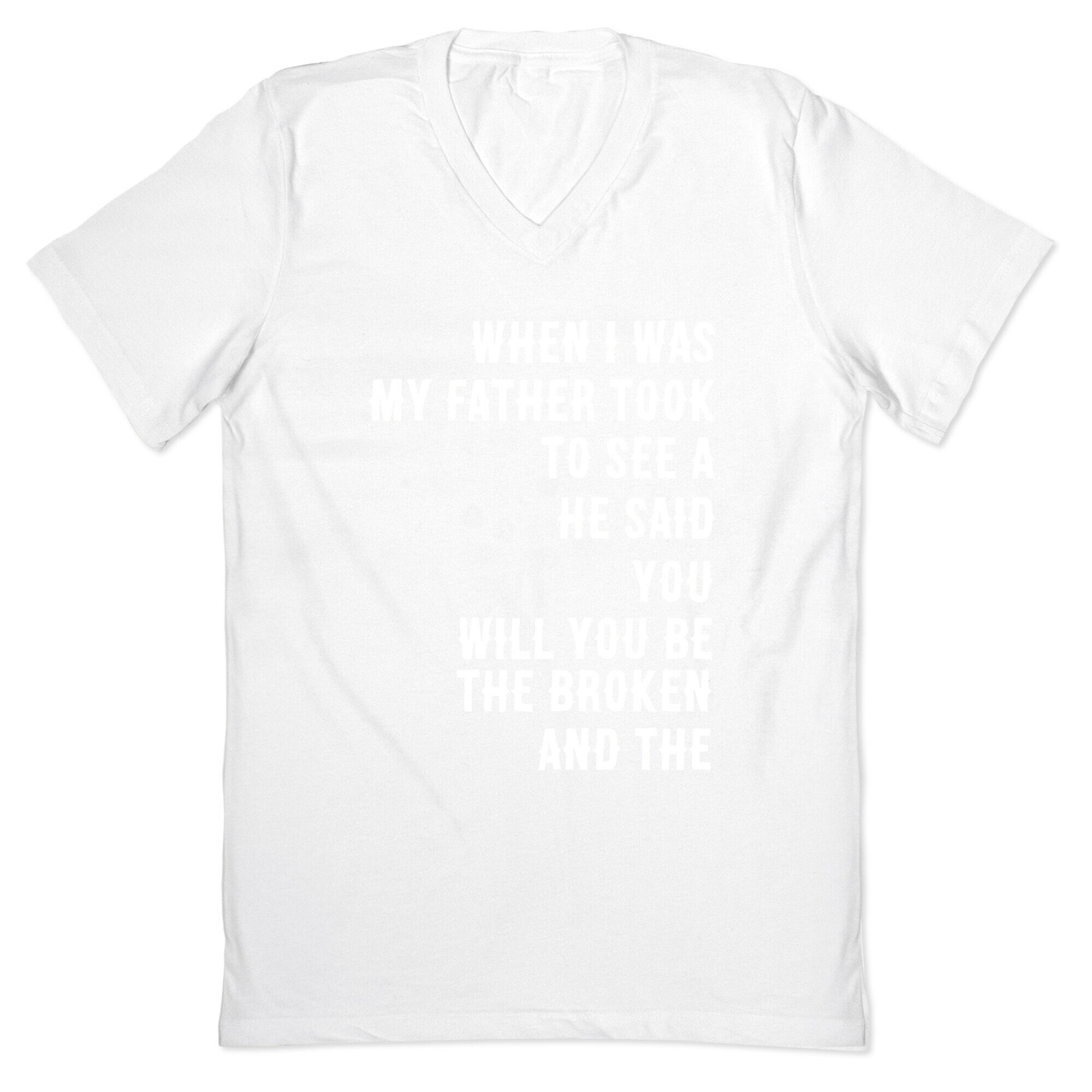 When I Was a Young Boy (1 of 2 pair) V-Neck