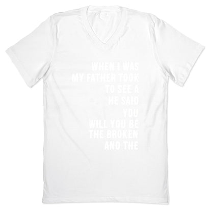 When I Was a Young Boy (1 of 2 pair) V-Neck