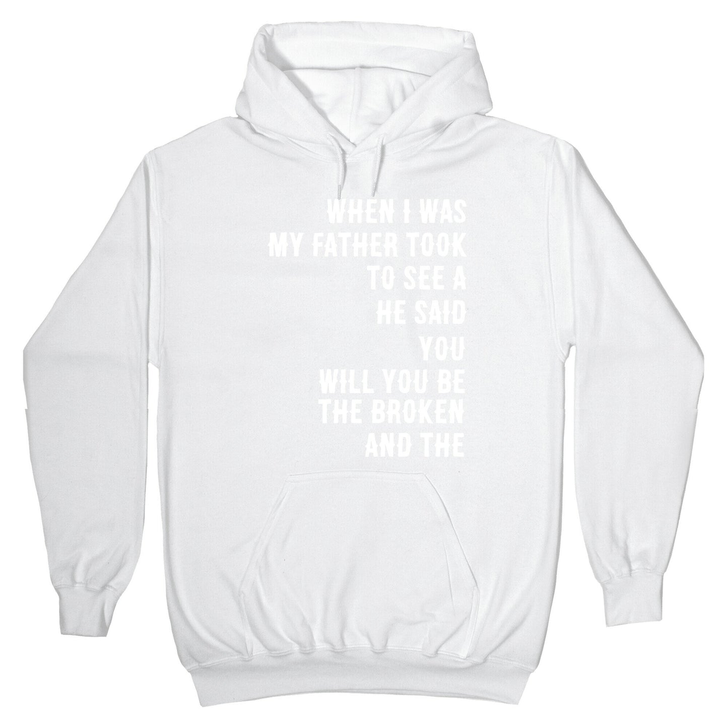 When I Was a Young Boy (1 of 2 pair) Hoodie