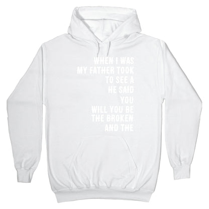 When I Was a Young Boy (1 of 2 pair) Hoodie
