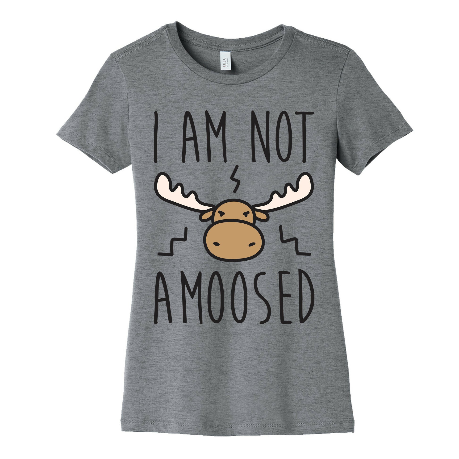 I Am Not Amoosed Women's Cotton Tee