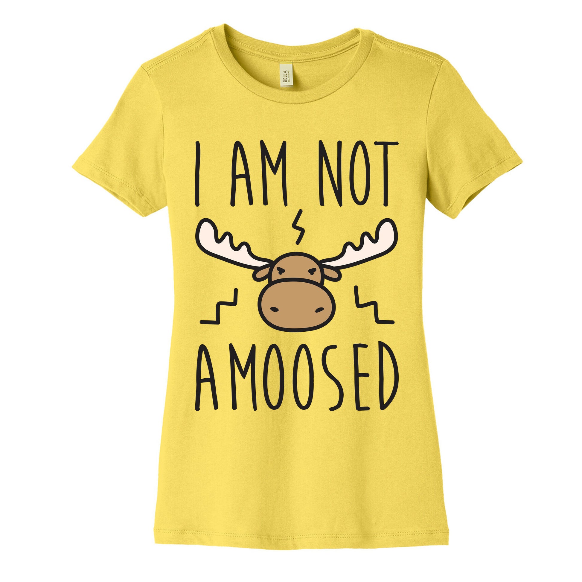 I Am Not Amoosed Women's Cotton Tee