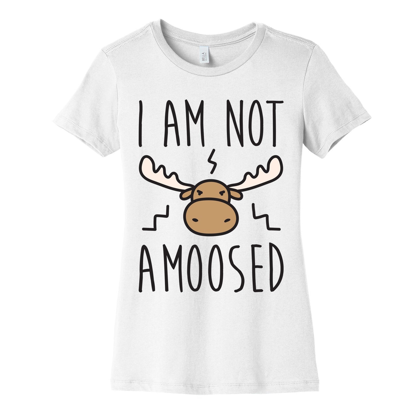 I Am Not Amoosed Women's Cotton Tee