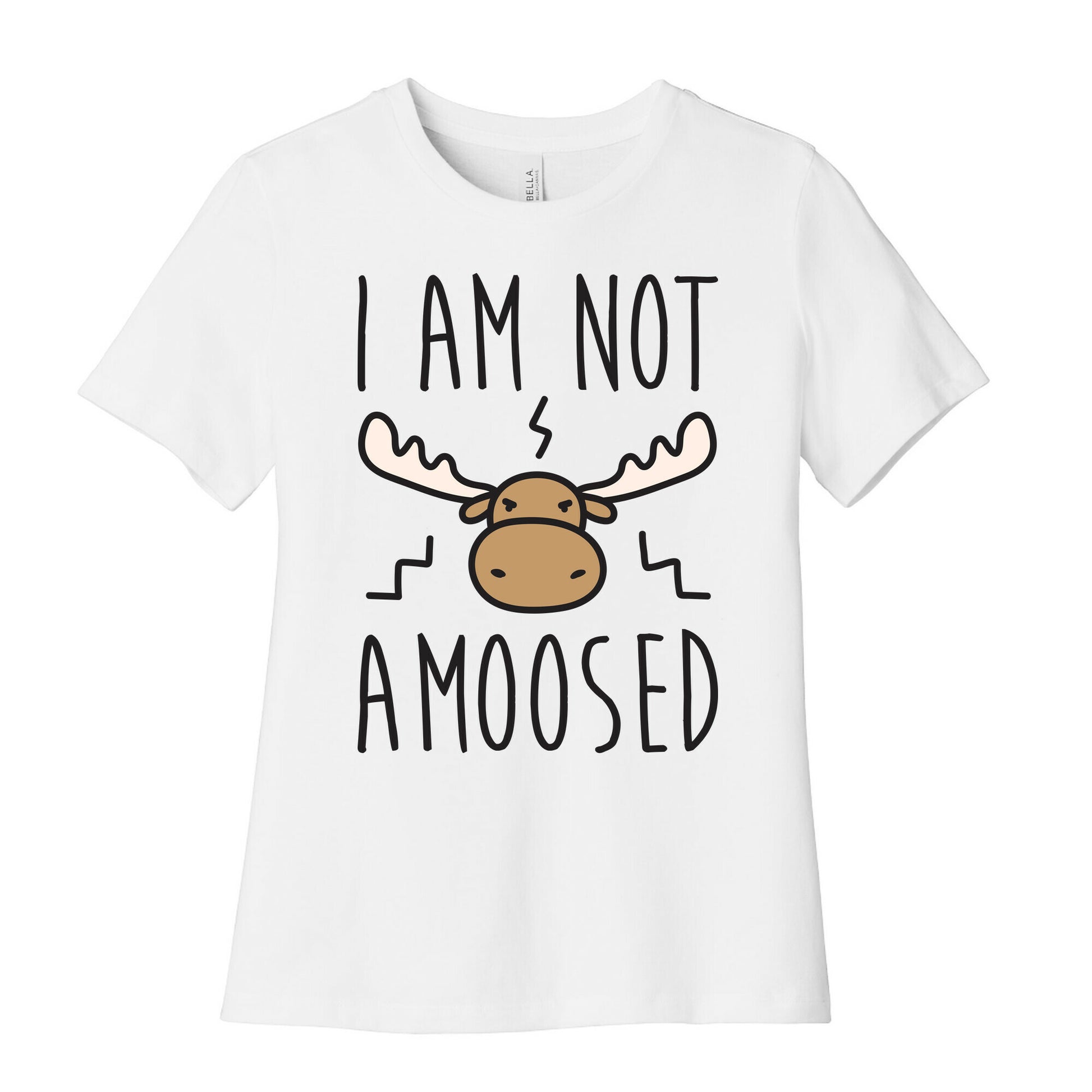 I Am Not Amoosed Women's Cotton Tee