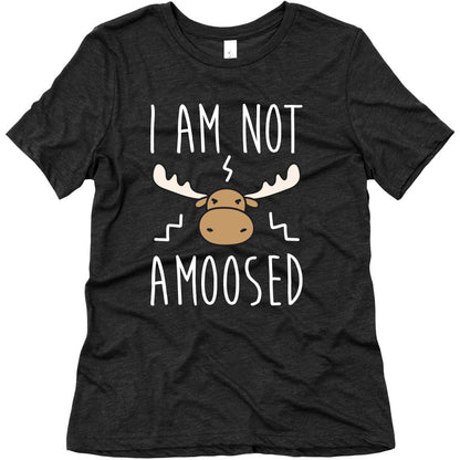 I Am Not Amoosed Women's Triblend Tee