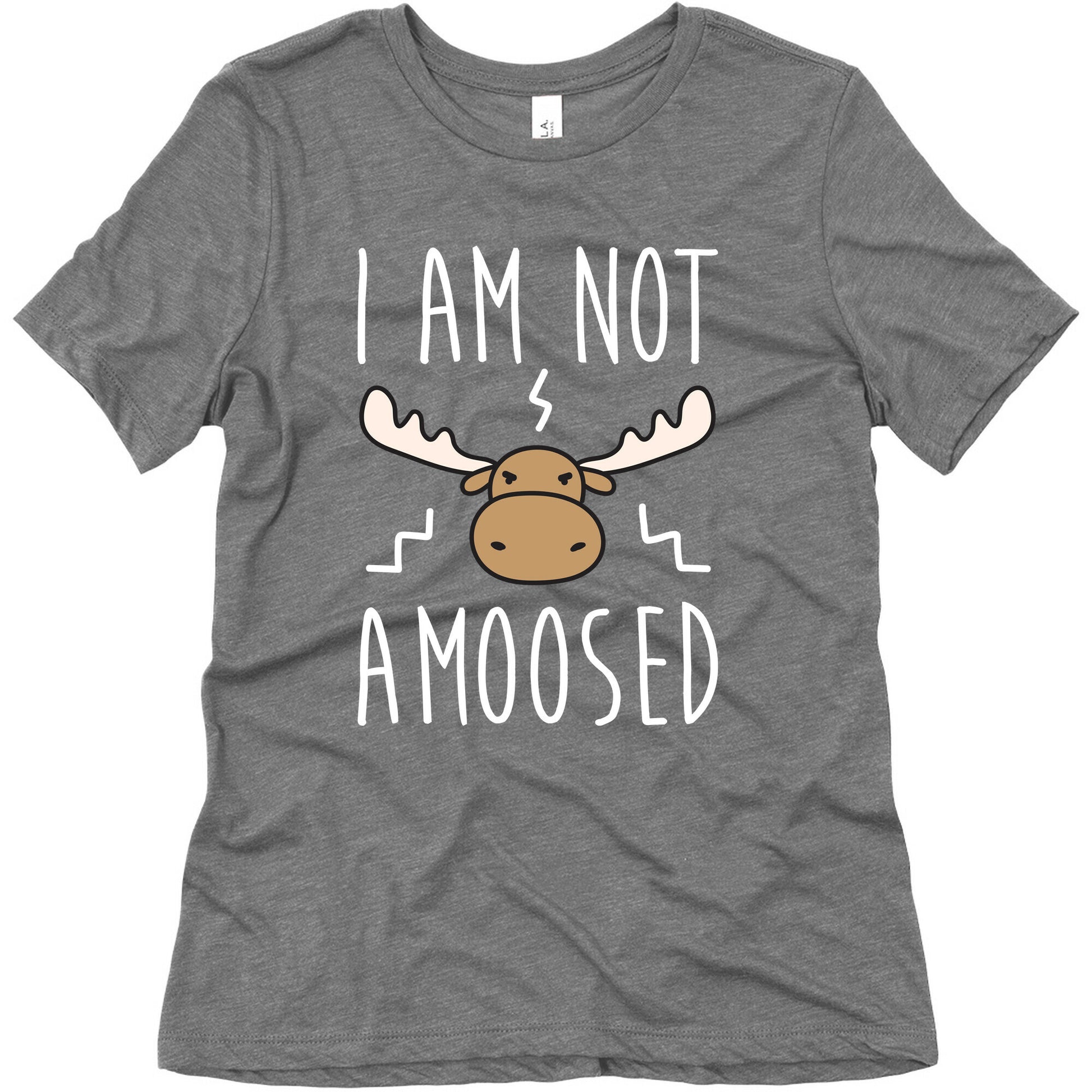 I Am Not Amoosed Women's Triblend Tee
