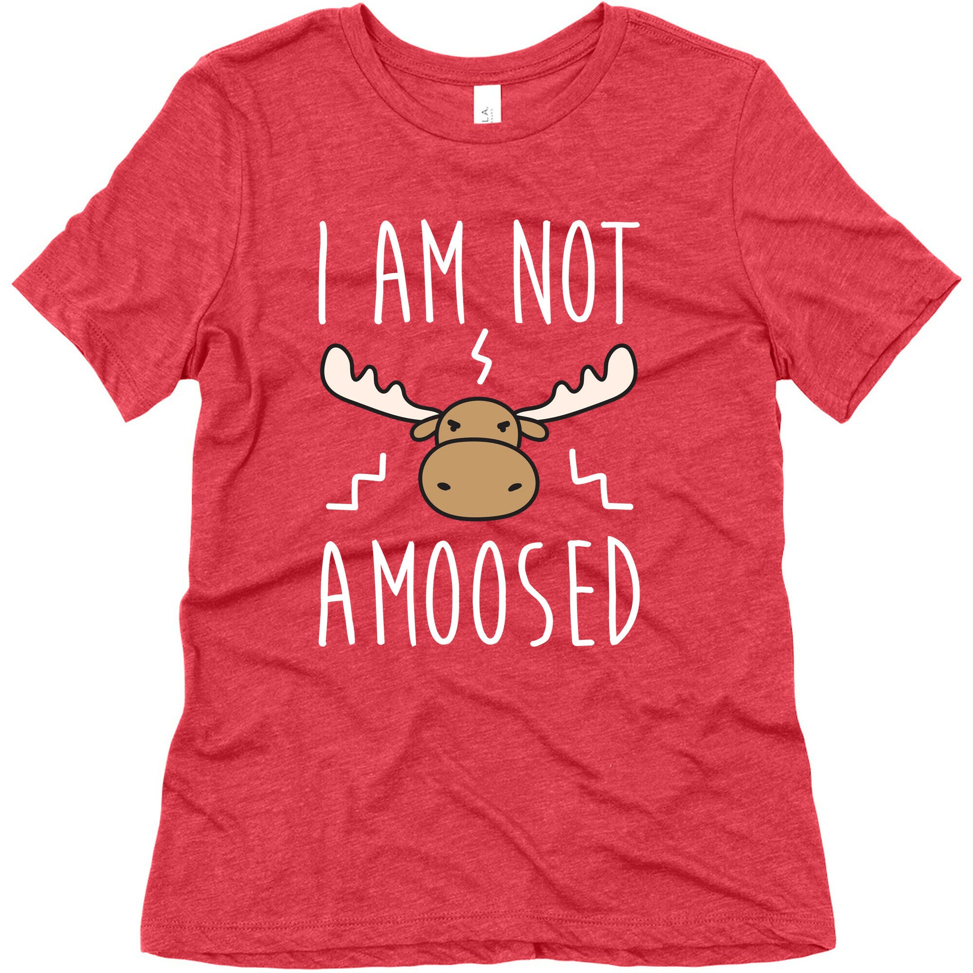 I Am Not Amoosed Women's Triblend Tee