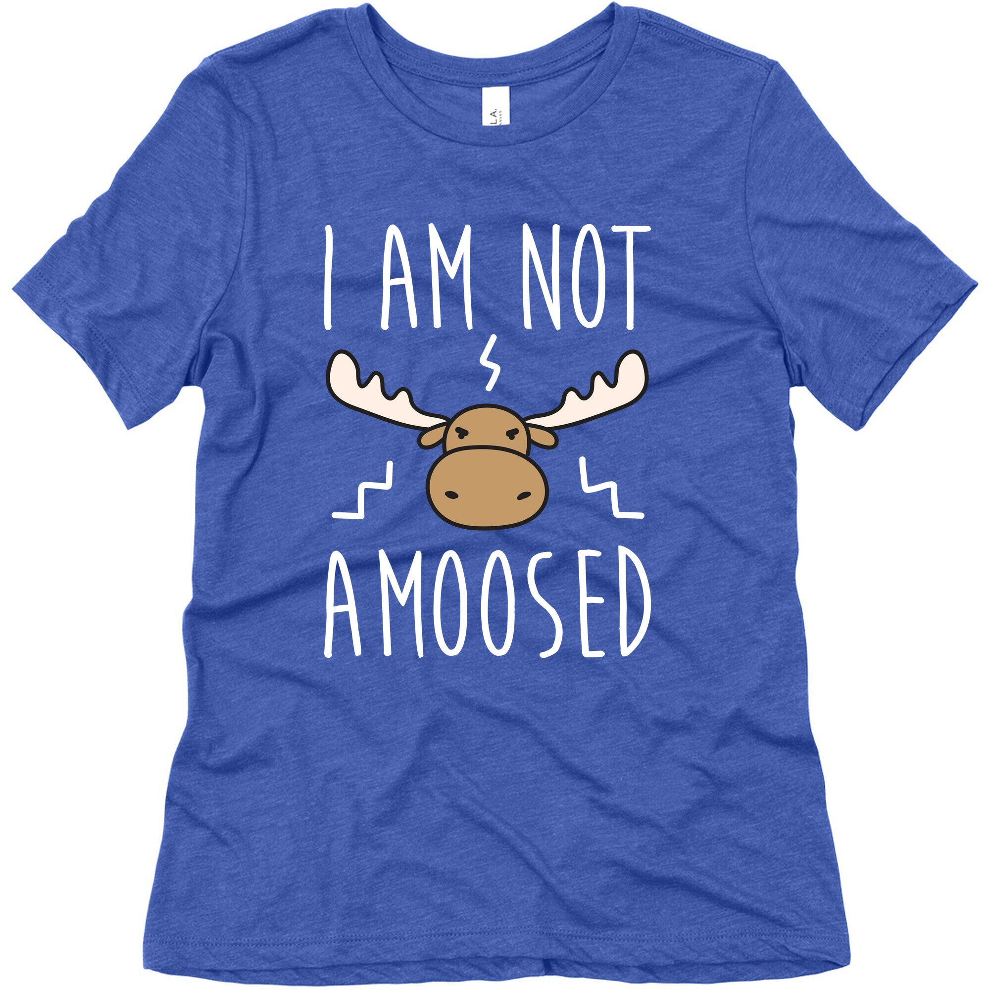 I Am Not Amoosed Women's Triblend Tee