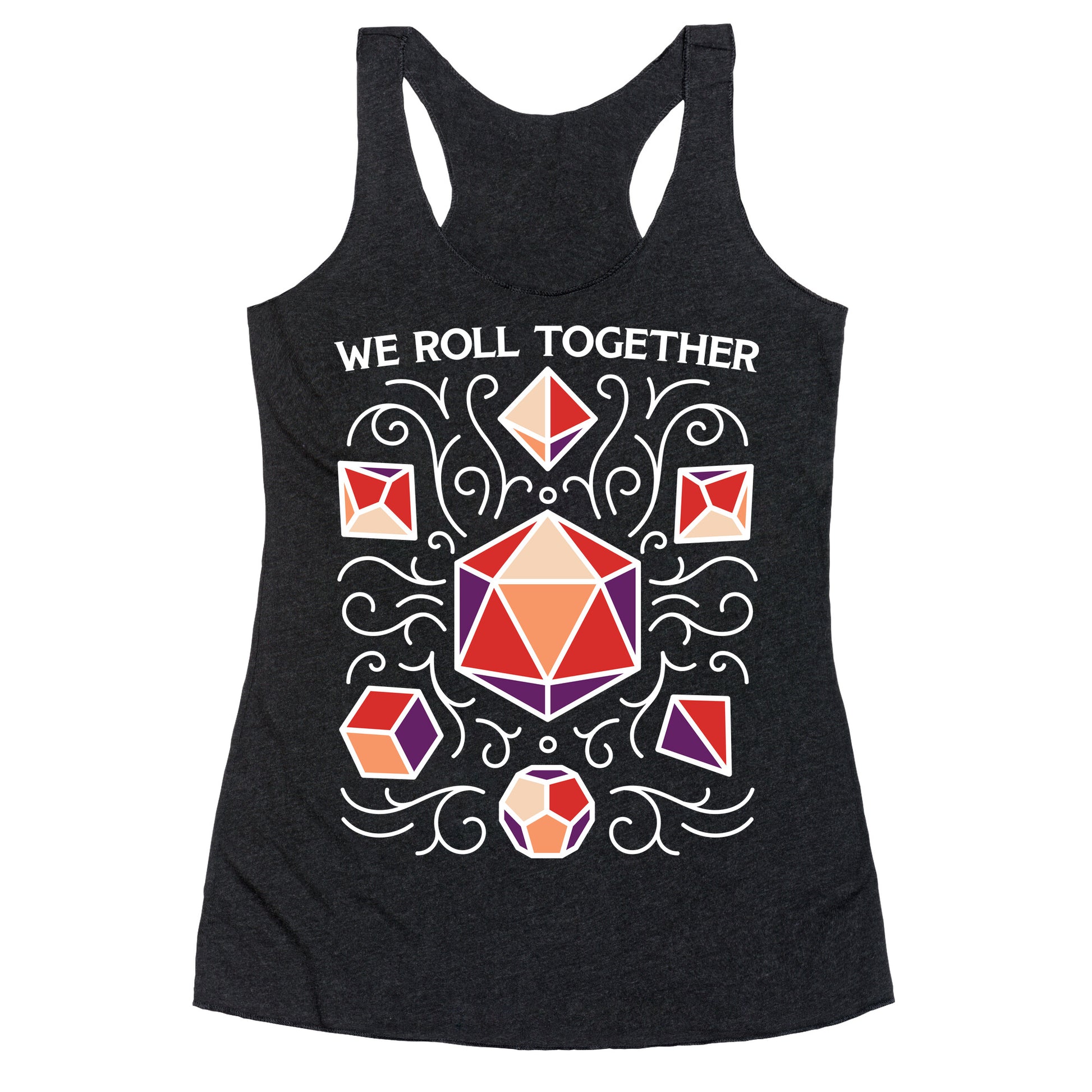 We Roll Together Racerback Tank