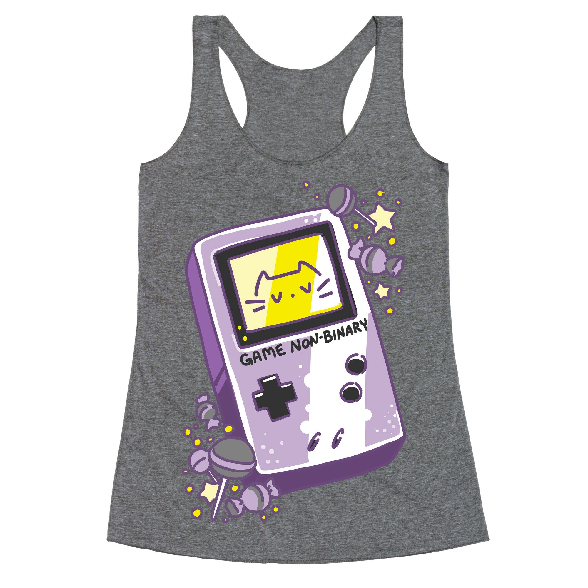 Game Non-binary  Racerback Tank