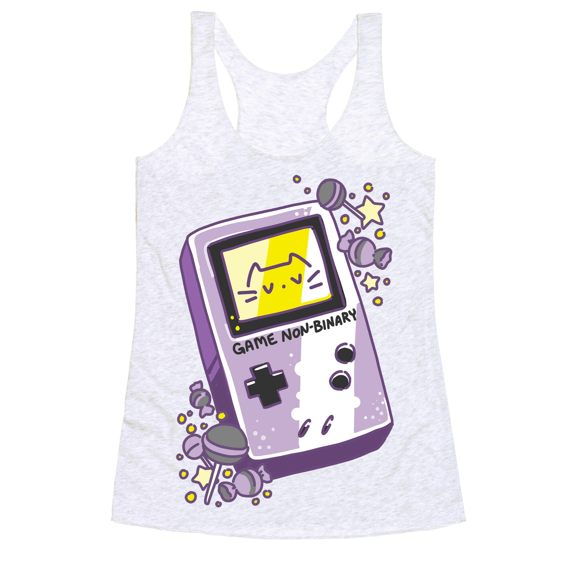 Game Non-binary  Racerback Tank