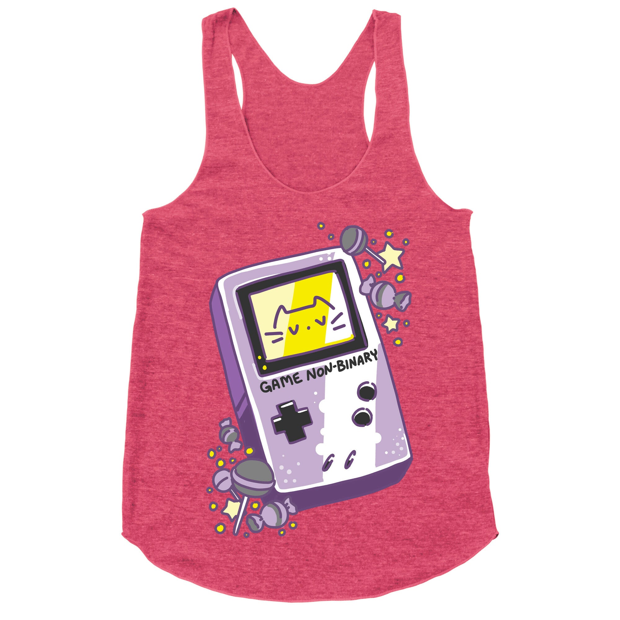 Game Non-binary  Racerback Tank