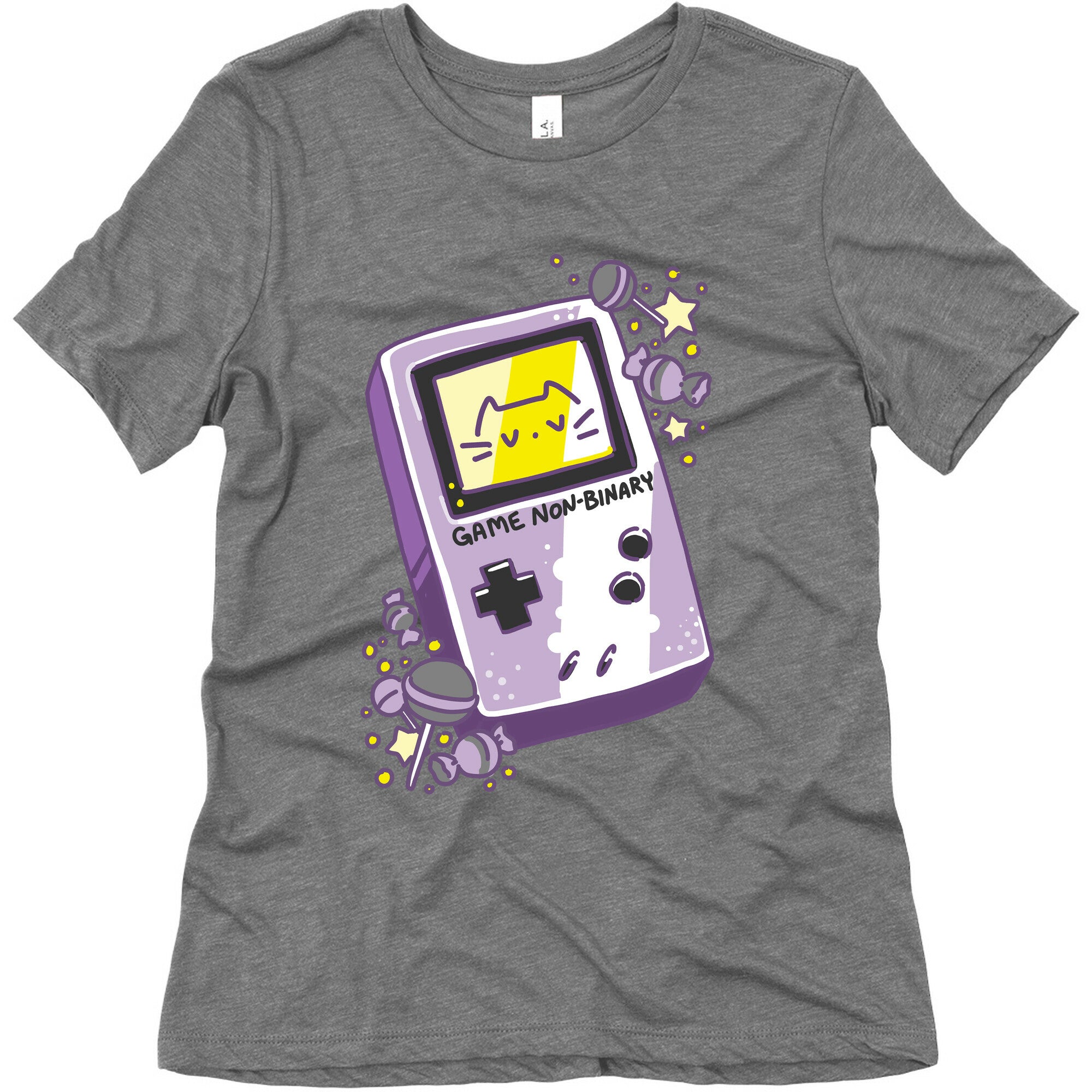 Game Non-binary  Women's Triblend Tee