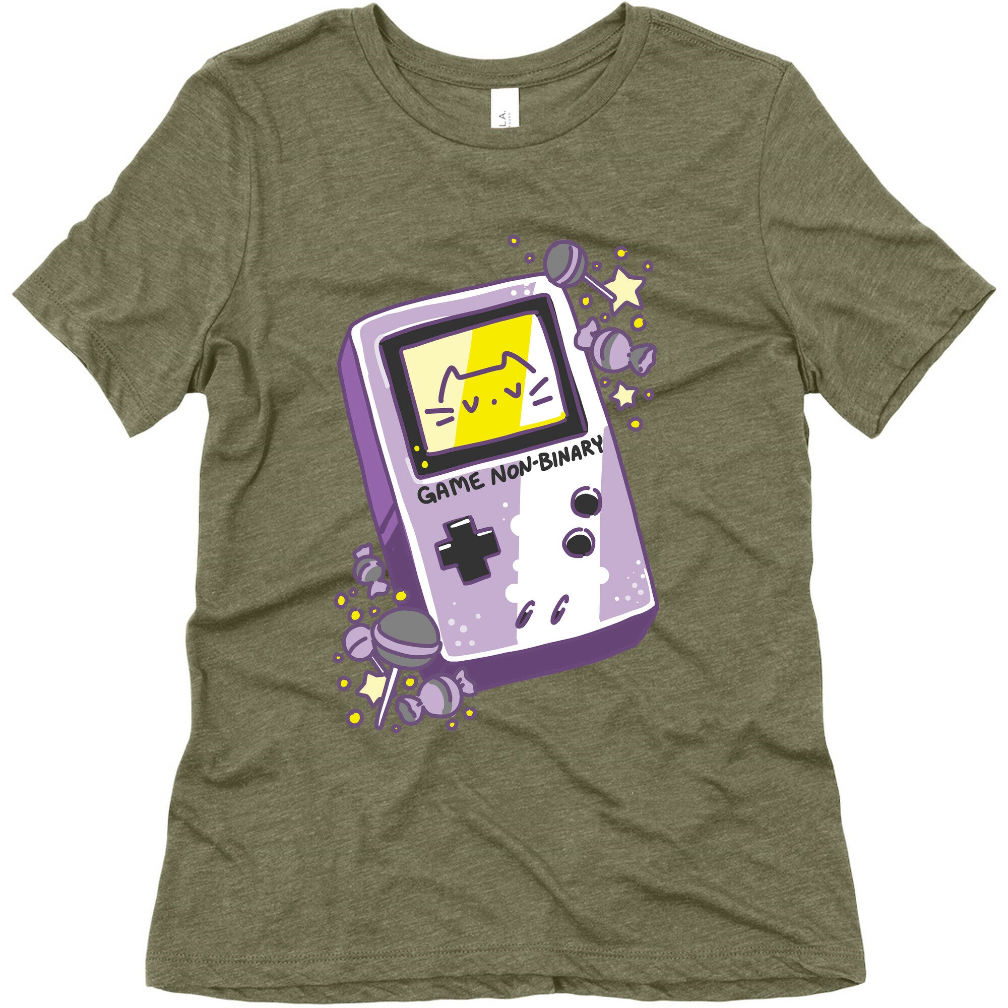 Game Non-binary  Women's Triblend Tee