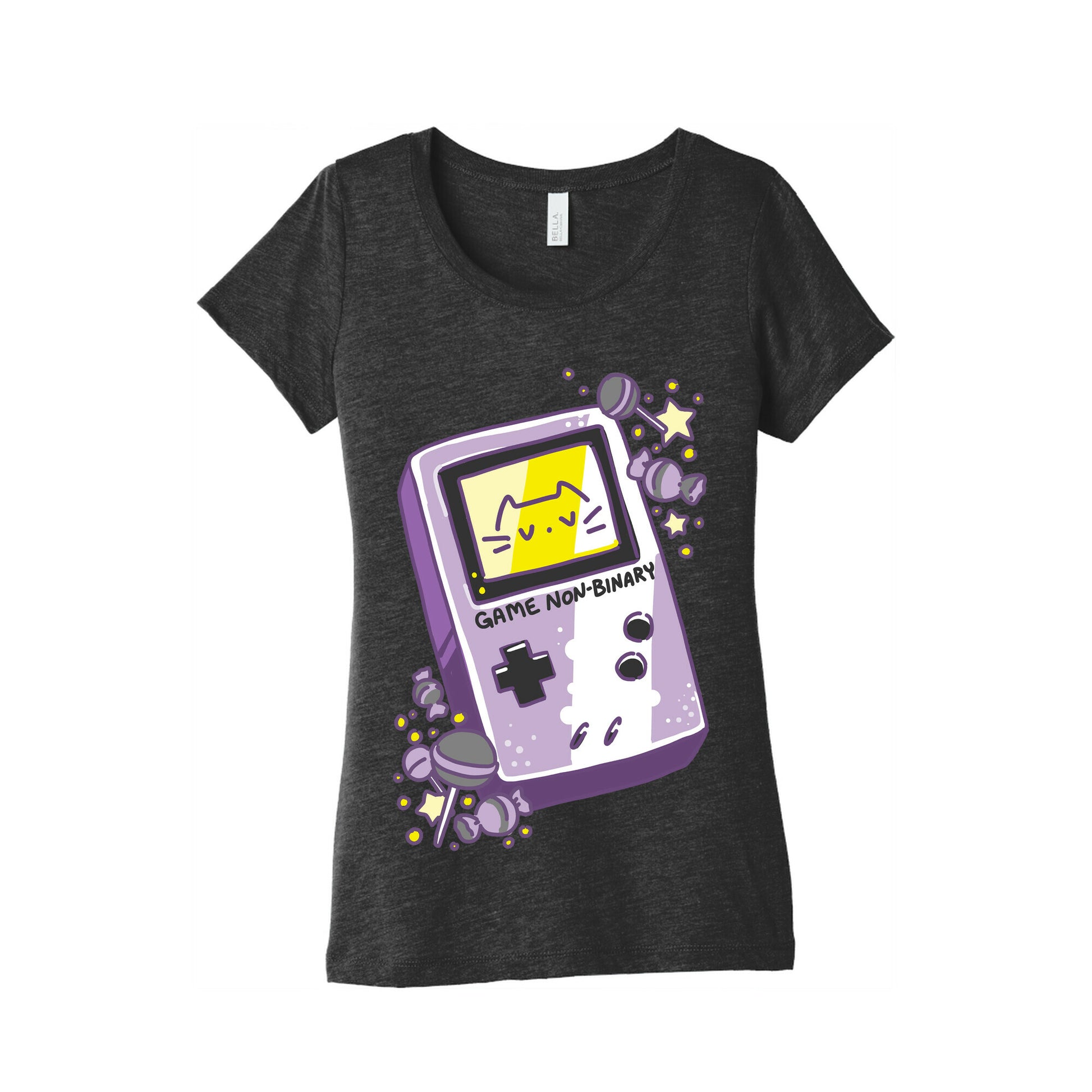 Game Non-binary  Women's Triblend Tee