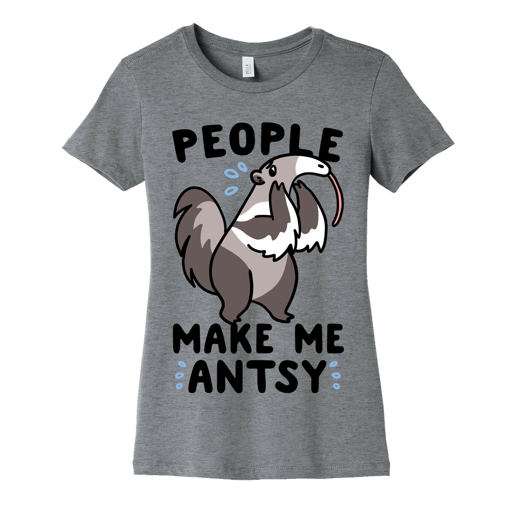 People Make Me Antsy - Anteater Women's Cotton Tee