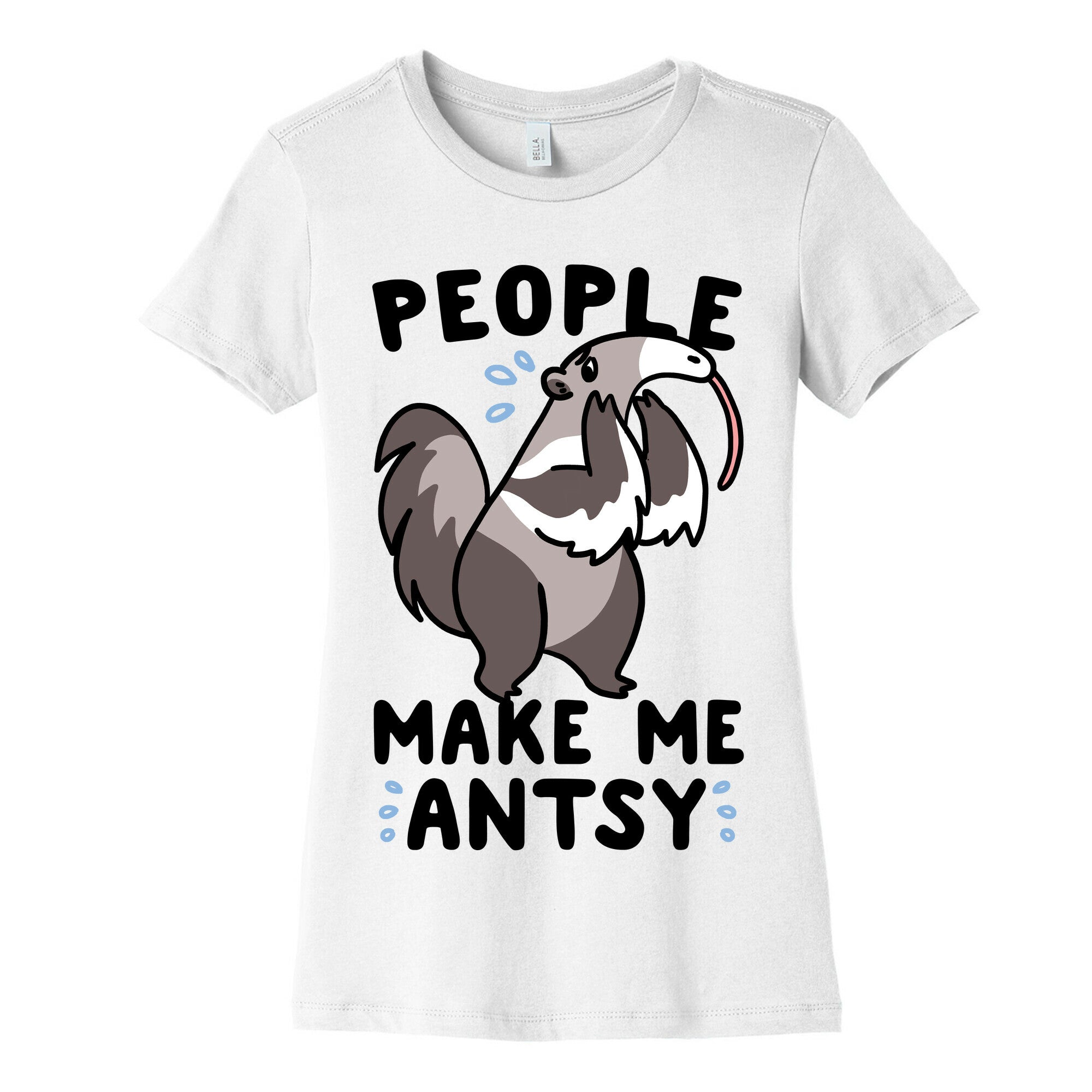 People Make Me Antsy - Anteater Women's Cotton Tee
