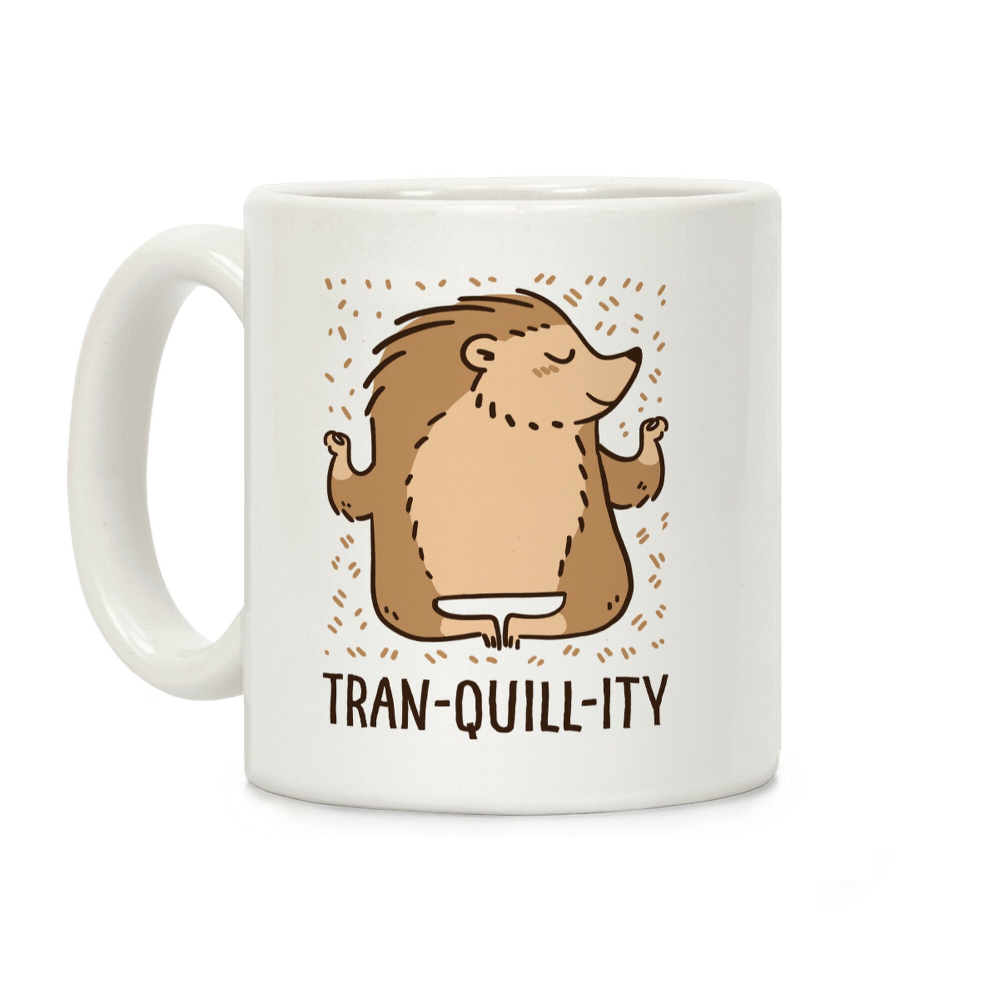 Tran-QUILL-ity - Hedgehog Coffee Mug