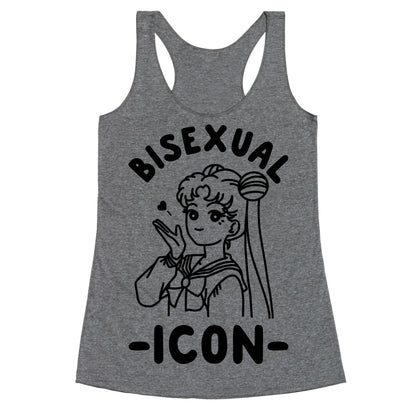 Bisexual Icon Usagi Racerback Tank