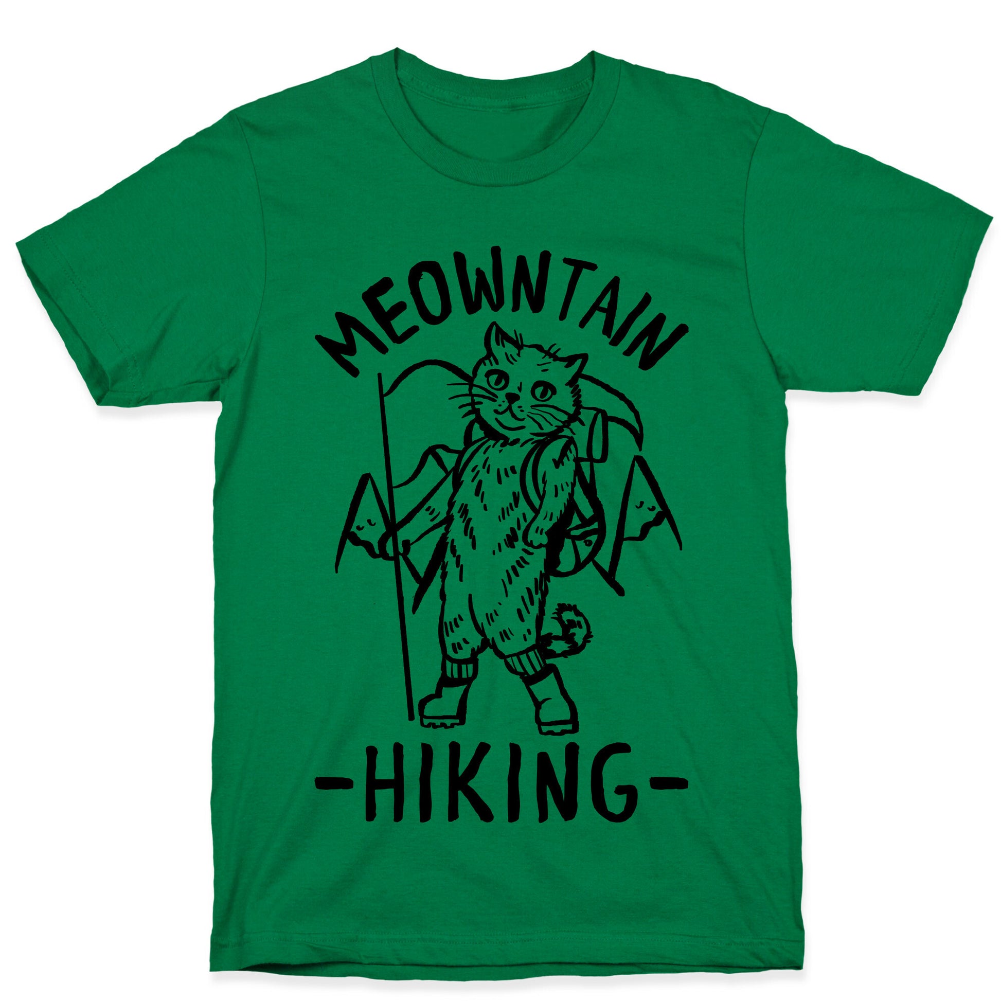 Meowntain Hiking Cat T-Shirt