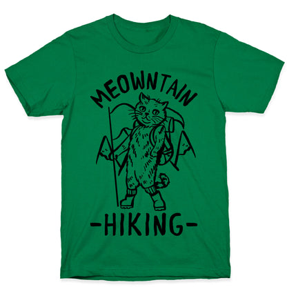 Meowntain Hiking Cat T-Shirt