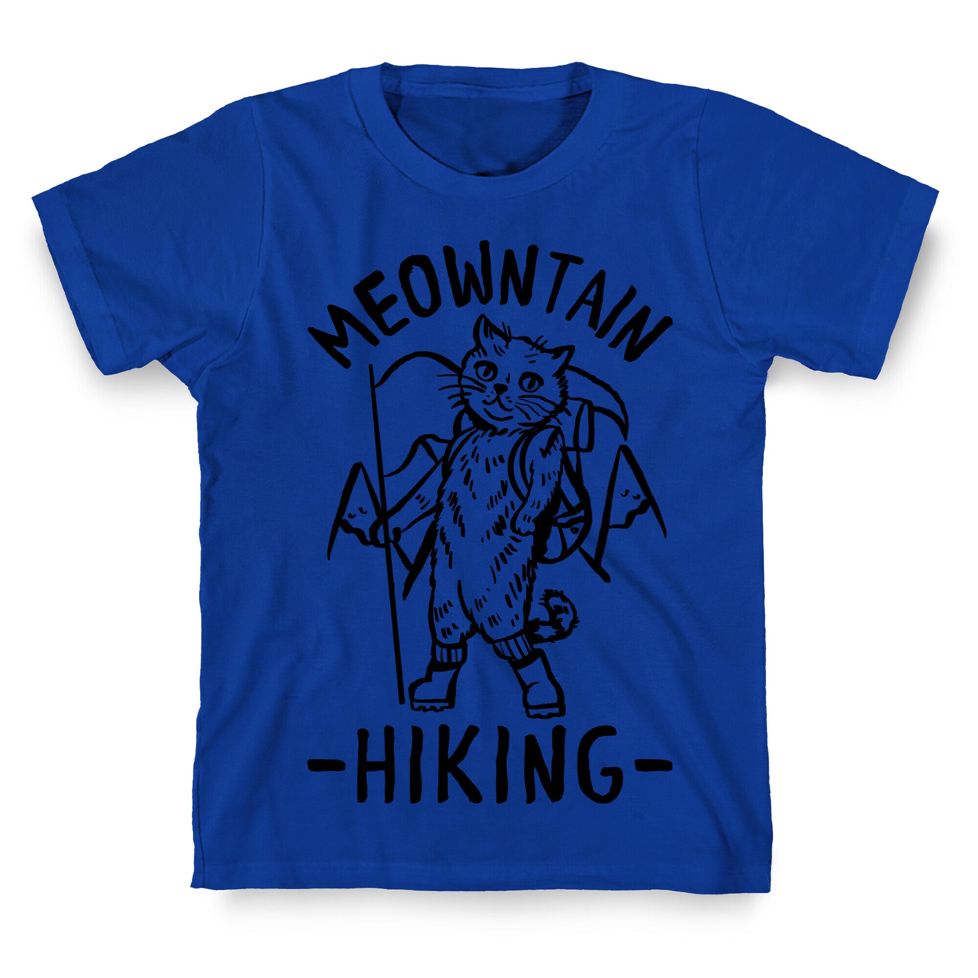 Meowntain Hiking Cat T-Shirt