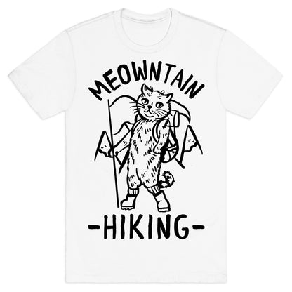 Meowntain Hiking Cat T-Shirt