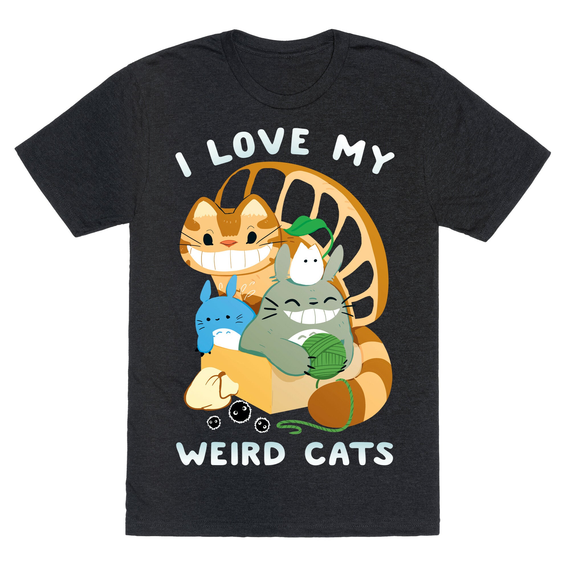 I love my weird cats Unisex Triblend Tee