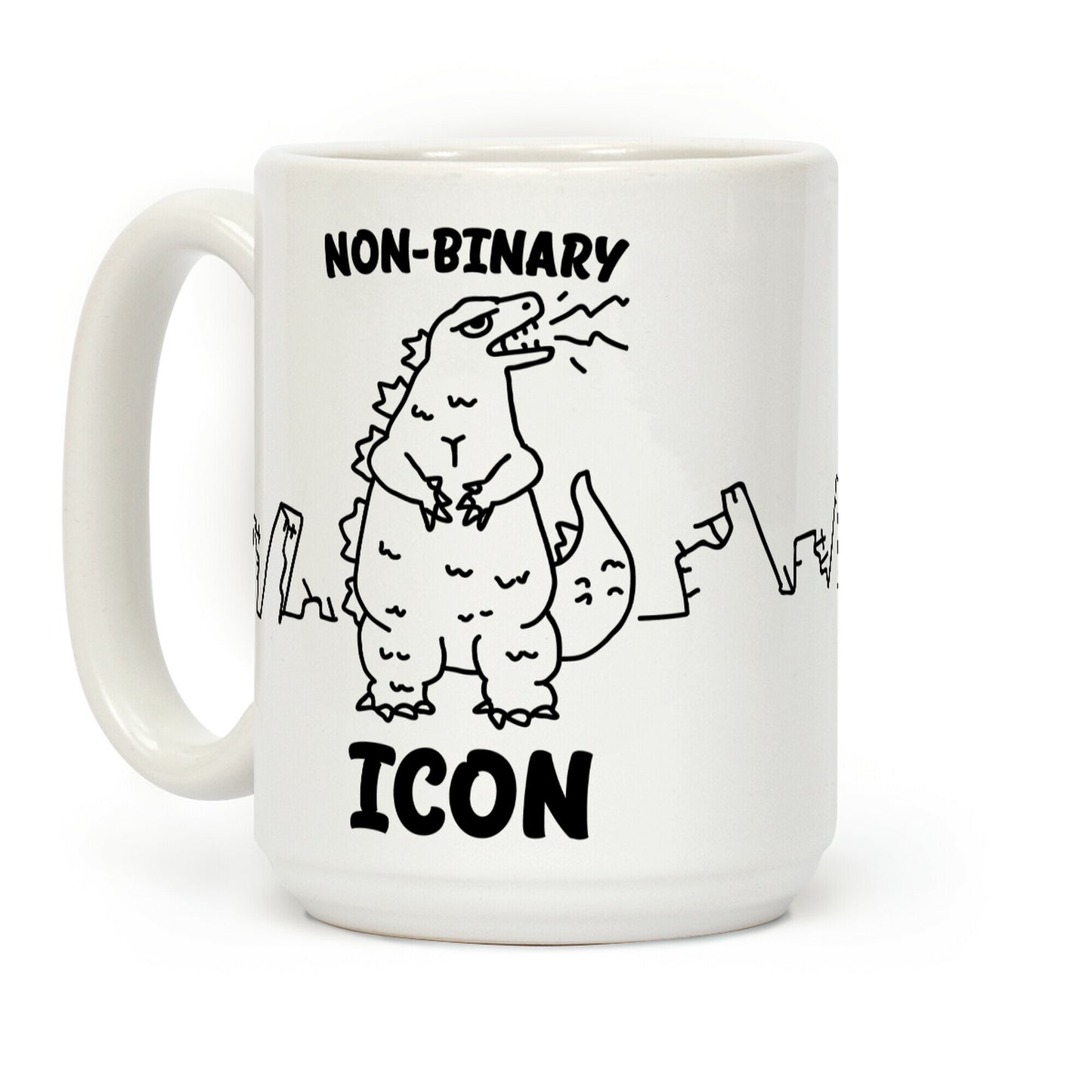 Non-Binary Icon Coffee Mug