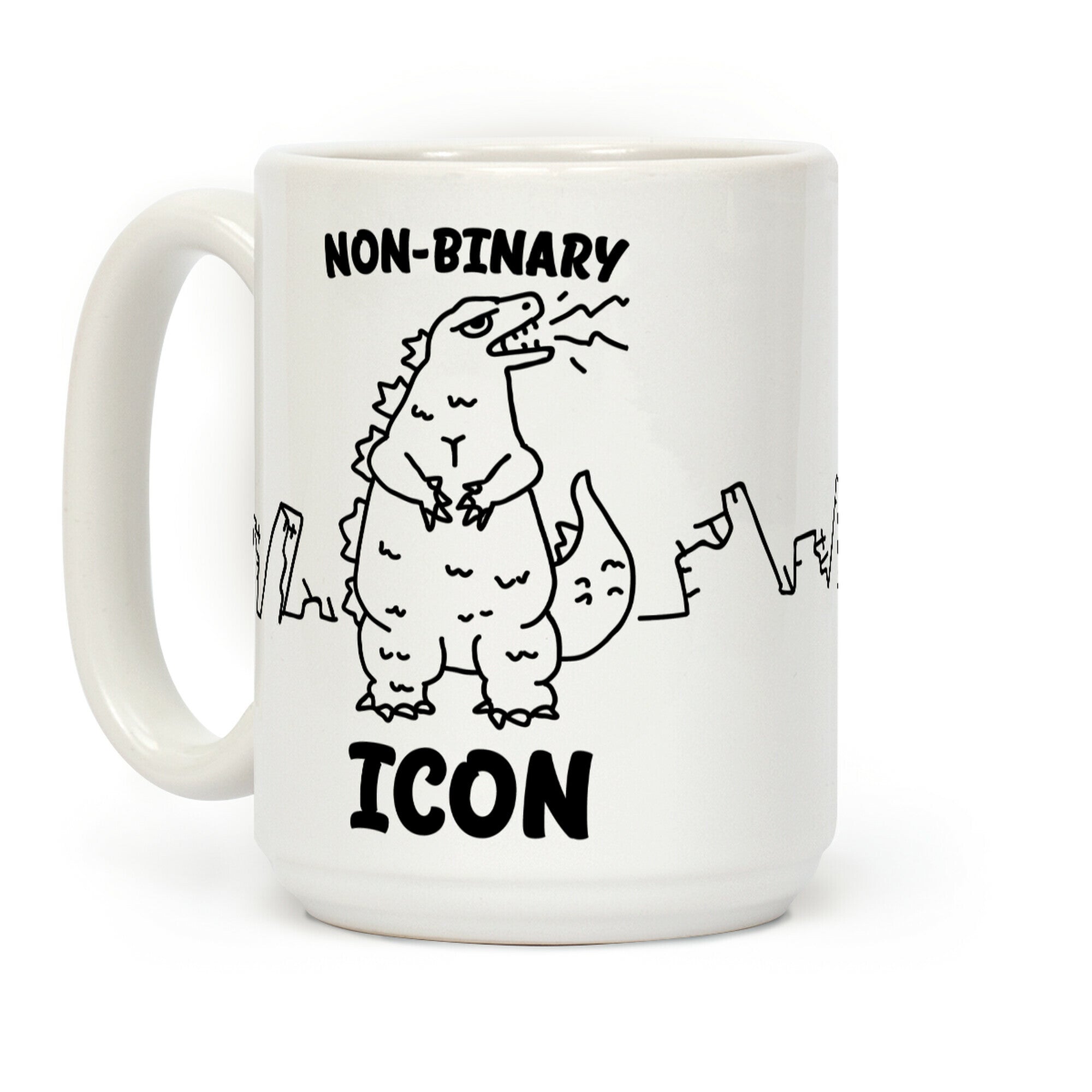 Non-Binary Icon Coffee Mug