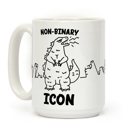 Non-Binary Icon Coffee Mug
