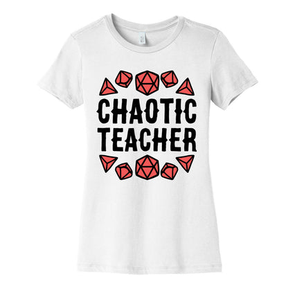 Chaotic Teacher Women's Cotton Tee