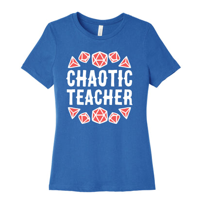 Chaotic Teacher Women's Cotton Tee