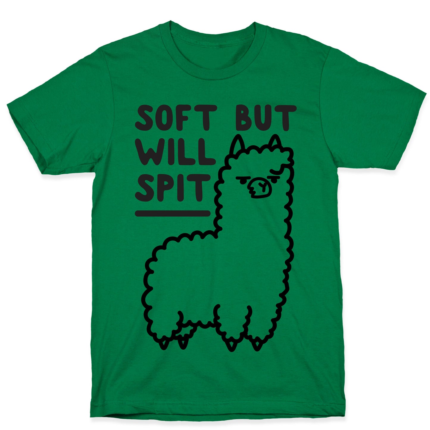 Soft But Will Spit Llama T-Shirt