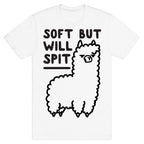 Soft But Will Spit Llama T-Shirt