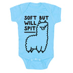 Soft But Will Spit Llama Baby One Piece