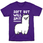 Soft But Will Spit Llama T-Shirt