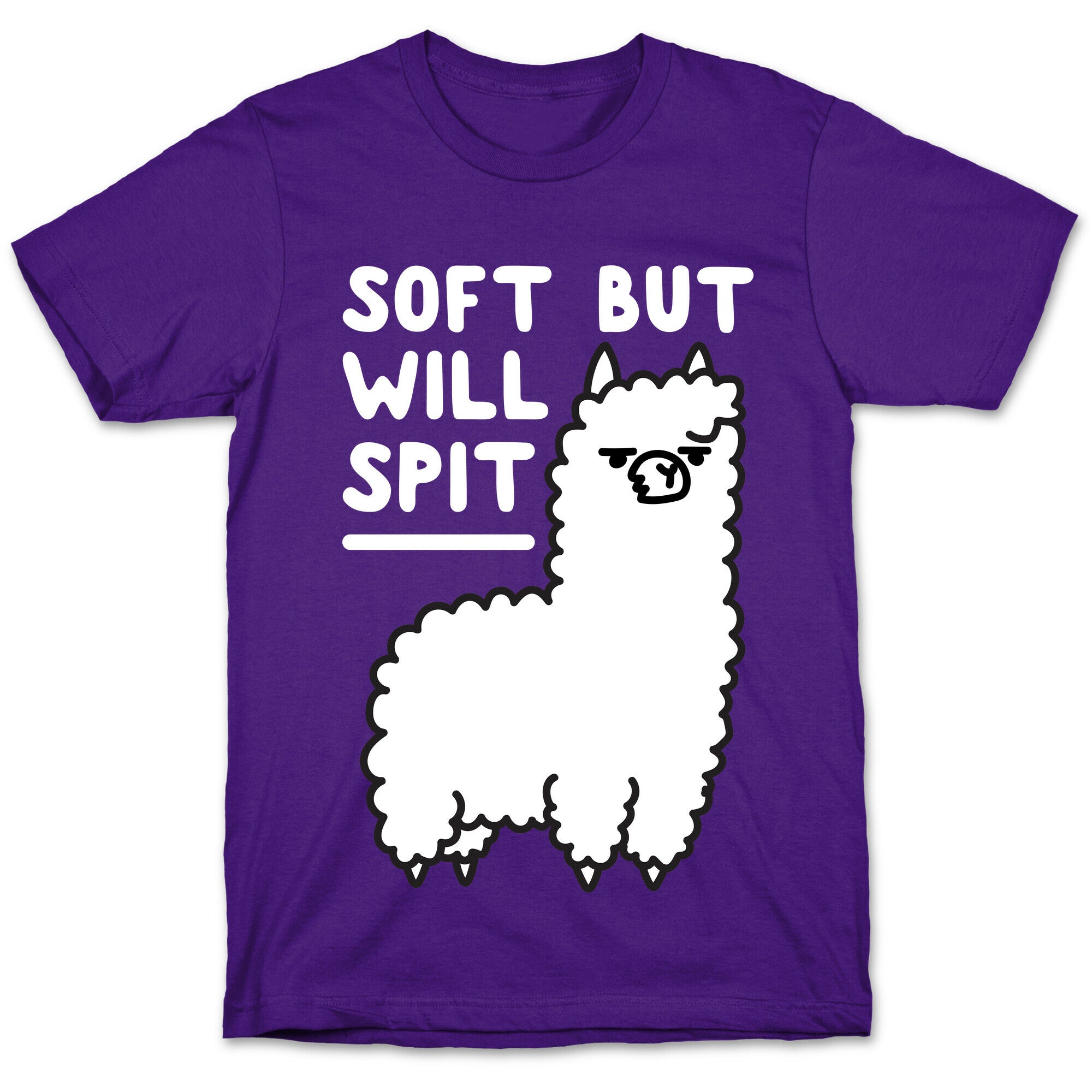 Soft But Will Spit Llama T-Shirt
