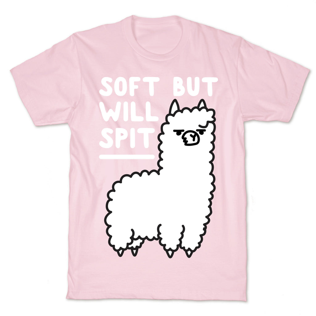 Soft But Will Spit Llama T-Shirt