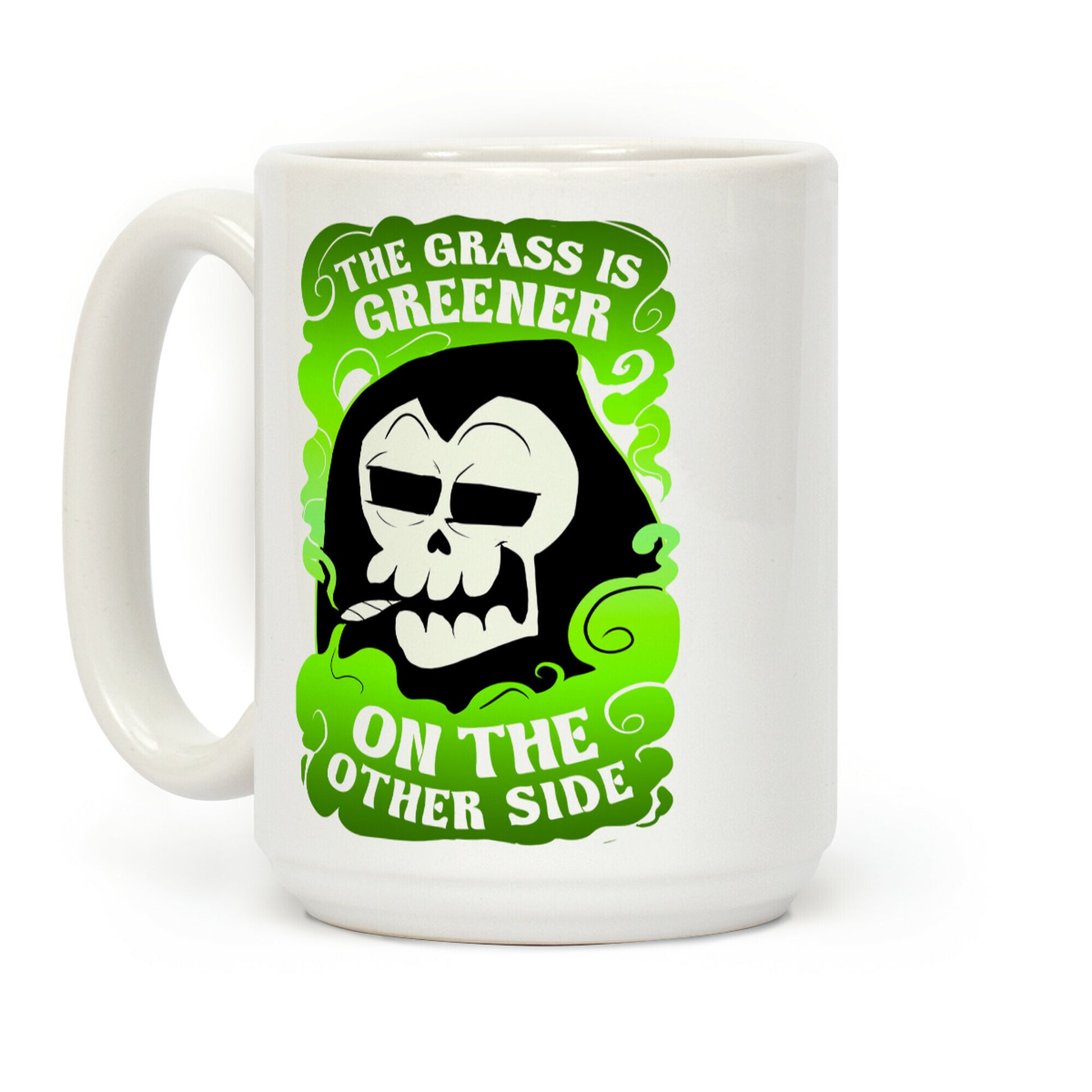 The Grass Is Greener On The Other Side Coffee Mug